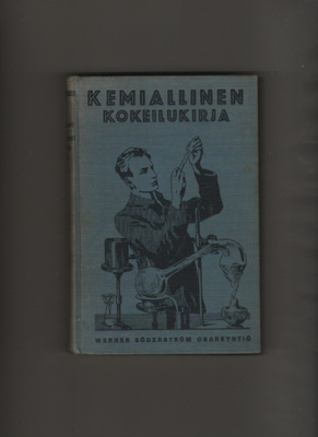 Nothdurft: Kemiallinen kokeilukirja, WSOY 1925, 1.p, sid, K3