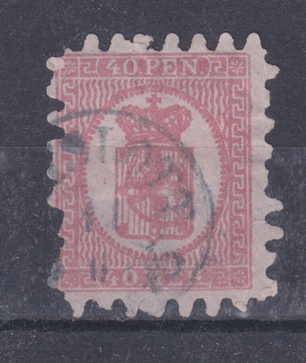 1866 40p merkki. (2)