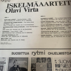 OLAVI VIRTA: Iskelmäaarteita. * FIN 1970 - pikkukuva 2