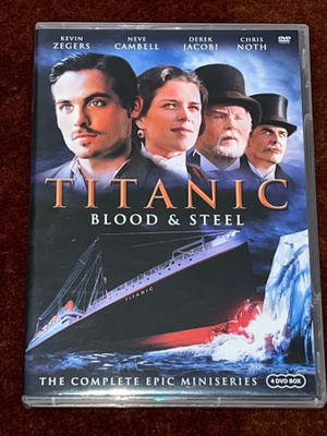 TITANIC - BLOOD & STEEL - 4DVD - neve cambell