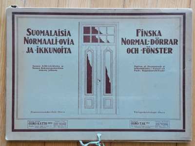 Suomalaisia normaali-ovia ja -ikkunoita