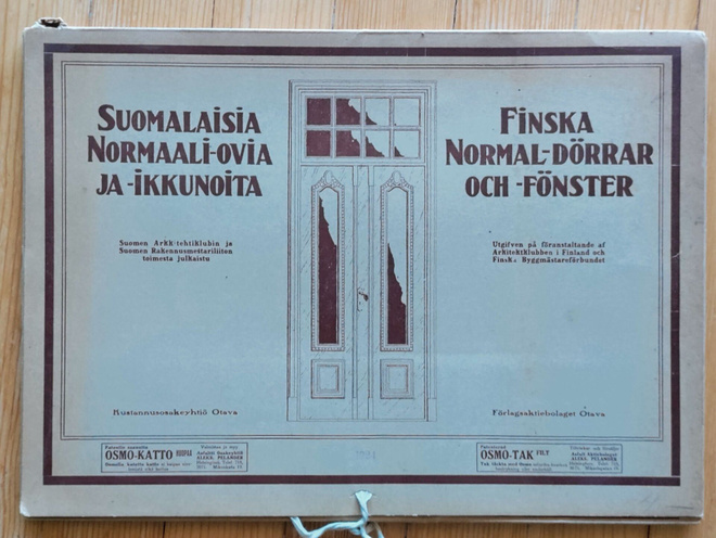Suomalaisia normaali-ovia ja -ikkunoita