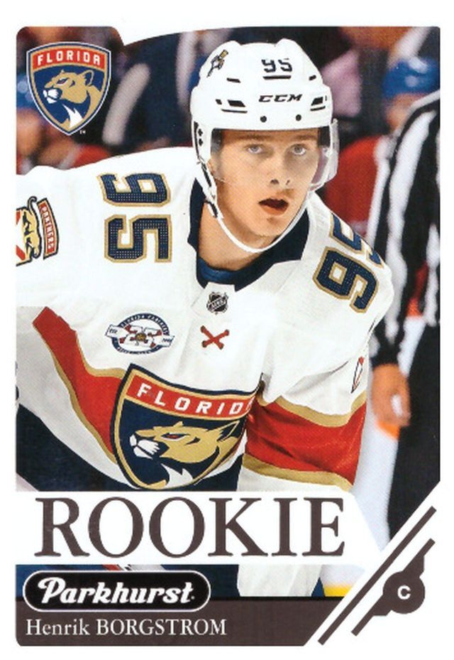 HENRIK BORGSTRÖM Panthers, 18-19 Parkhurst #377 RC