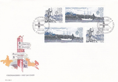 RUOTSI 1985 - Fa 1357/58 FDC KUORI