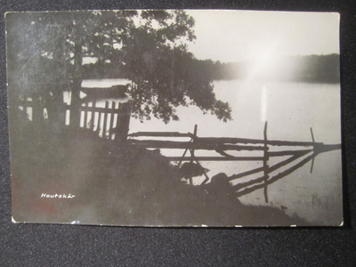 VANHA Postikortti Houtskari 1920-l