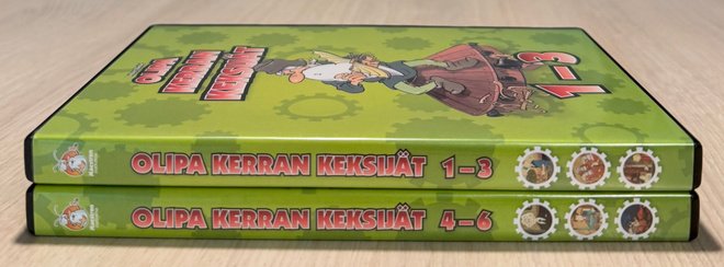 Albert Barillé: OLIPA KERRAN KEKSIJÄT (1994-95) 6DVD