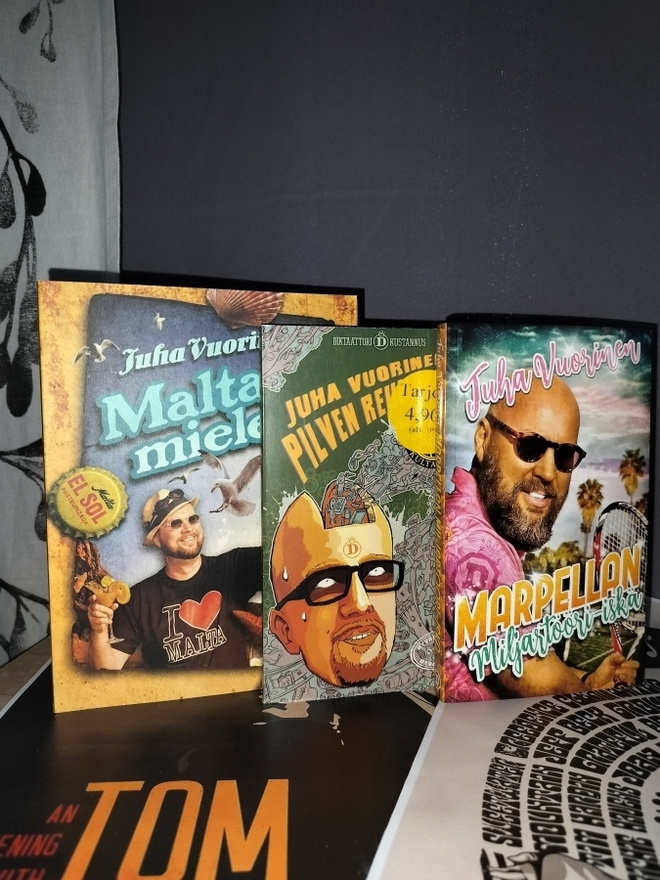 Juha Vuorinen x3 Maltan mieleni & Marpellan miljartööri-iskä