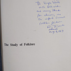 Alan Dundes : The Study of Folklore (signeerattu, tekijän... - pikkukuva 3