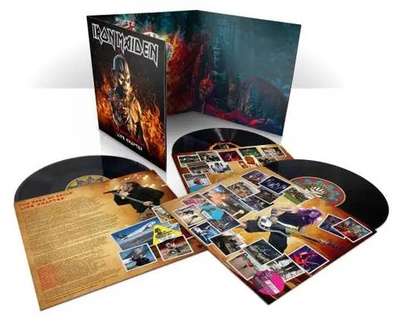 IRON MAIDEN : The Book Of Souls Live Chapter - 3LP, uusi