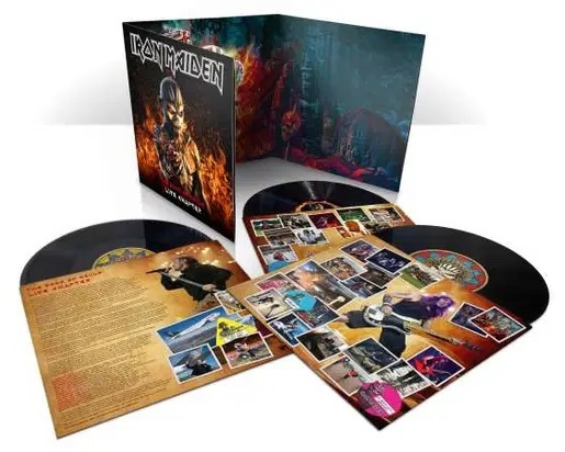 IRON MAIDEN : The Book Of Souls Live Chapter - 3LP, uusi