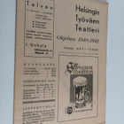 Helsingin työväen teatteri : ohjelma 1940-1941 - pikkukuva 1