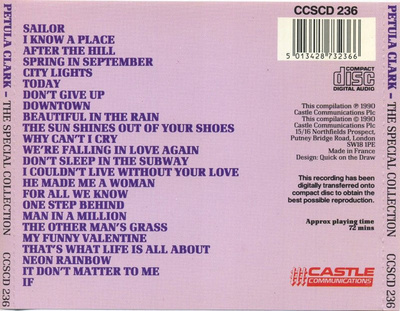 PETULA CLARK - SPECIAL EDITION