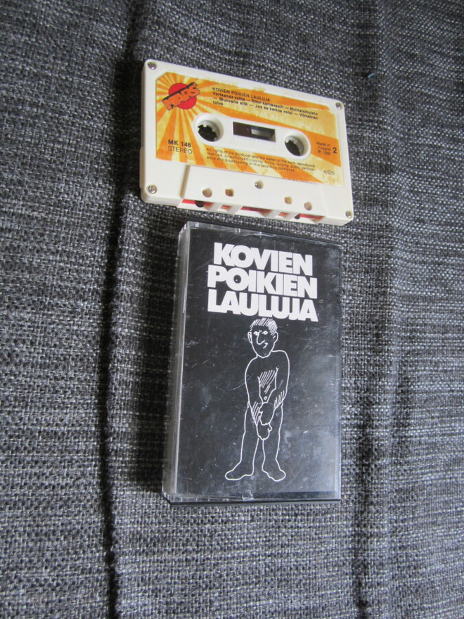 Kovien poikien lauluja kasetti v 1980