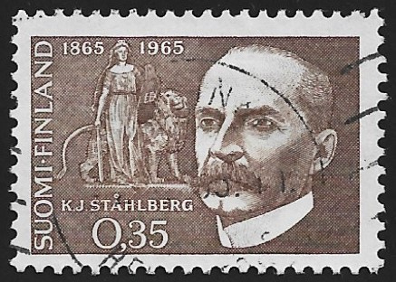 1965 K.J. Ståhlberg leimattu LaPe 595