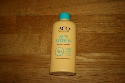 UUSI Aco Sun Lotion kosteuttava aurinkovoide SPF 30 300 ml