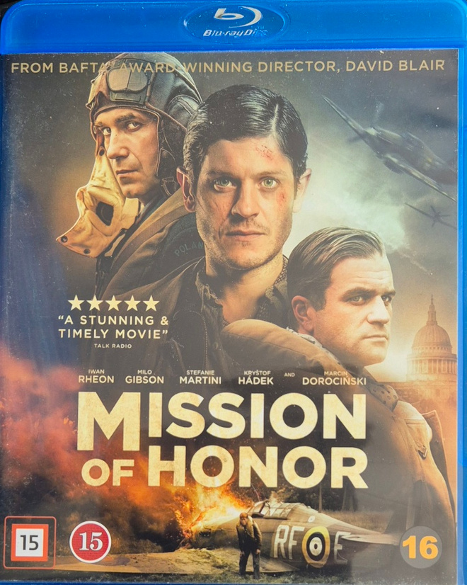 Mission of Honor -Blu-Ray