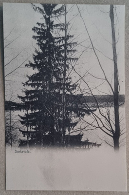Sortavala postikortti+negatiivi