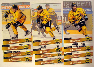 Cardset 2016-17 Saipa 121-132 teamset