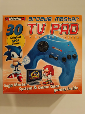 Arcade master tv pad videogame system: 30 SEGA-peliä