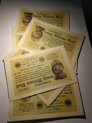Saksa 20.000.000 Mark 1.9.1924 P108c