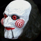 TRICK OR TREAT studios SAW Billy mask   - HEAD HUNTER STORE. - pikkukuva 1