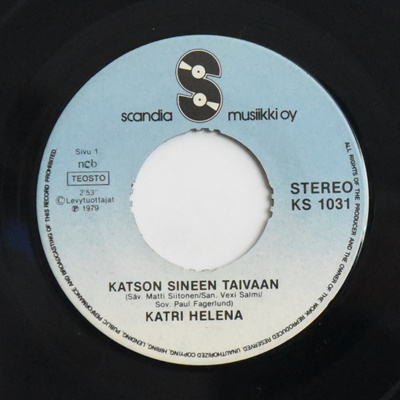 Single: Katri Helena - Katson sineen taivaan / Kevät