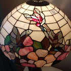 Tiffanytyylinen pöytävalaisin - pikkukuva 2