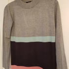 Lindex värikäs Neulemekko / Mekko - koko S - pikkukuva 2