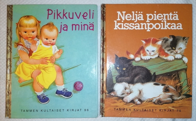 2kpl Tammen kultaiset kirjat