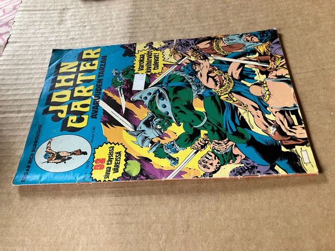 JOHN CARTER AVARUUDEN TARZAN 1/1979 HYVÄ