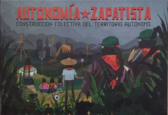 AUTONOMÍA ZAPATISTA – vallankumouslautapeli ESP/ENG 2021