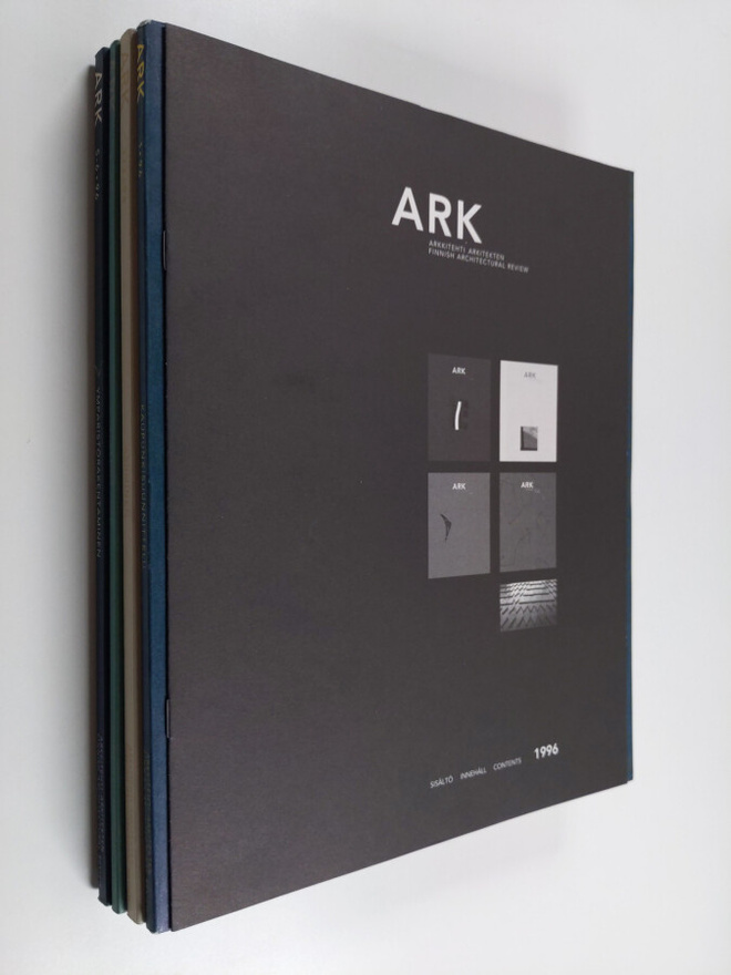 ARK : Arkkitehti 1-6/1996 (4 nidosta) + sisältölehtinen