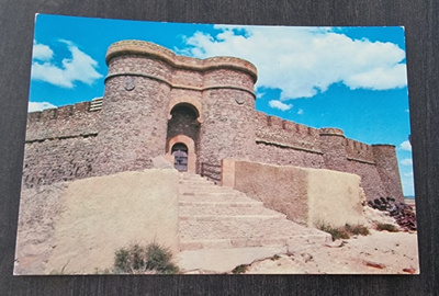 Chinchilla, Puerta del Castillo, Spain, kulkematon postik.