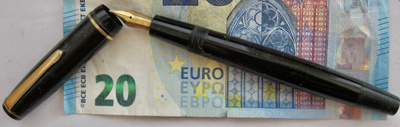 VANHA Kynä New Parker Popular Kultakärki 14 Kt