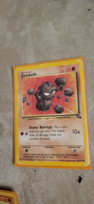 Geodude 47/62 - Fossil set card