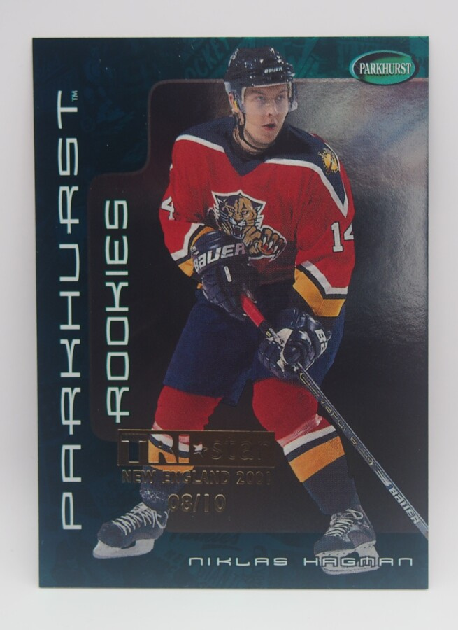 2001-02 ITG Parkhurst Tri-star Niklas Hagman /10