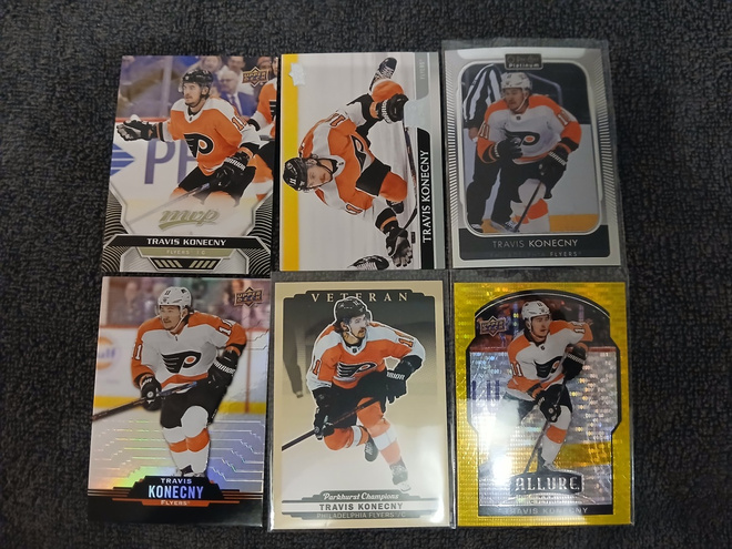 Travis konecny x 6kpl / Philadelphia Flyers
