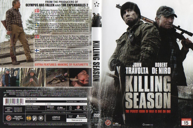 KILLING SEASON	(16 584)	k	-FI-	DVD		john travolta	2013