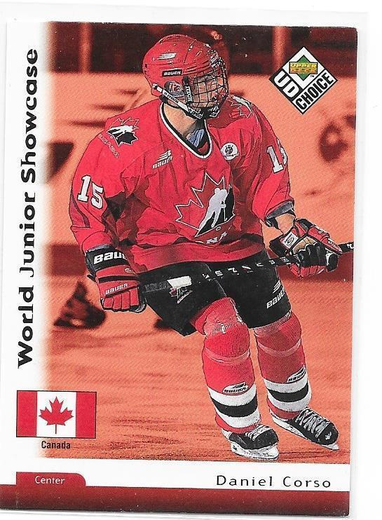 1998-99 UD Choice #269 Daniel Corso Canada ex- Kärpät