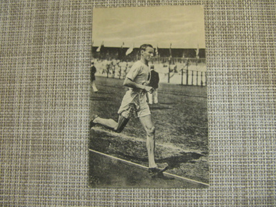 Hannes Kolehmainen postikortti.