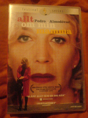 Kaikki äidistäni , DVD