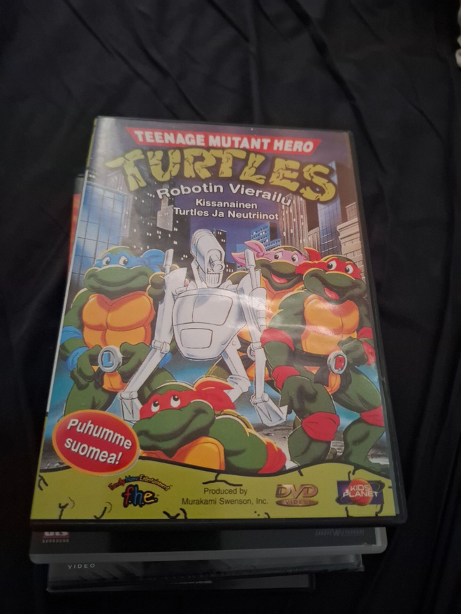 Teenage Mutant Ninja Turtles DVD