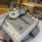 Nintendo Super Nintendo SNES PAL + ohjain + virtalähde | SNS - pikkukuva 1