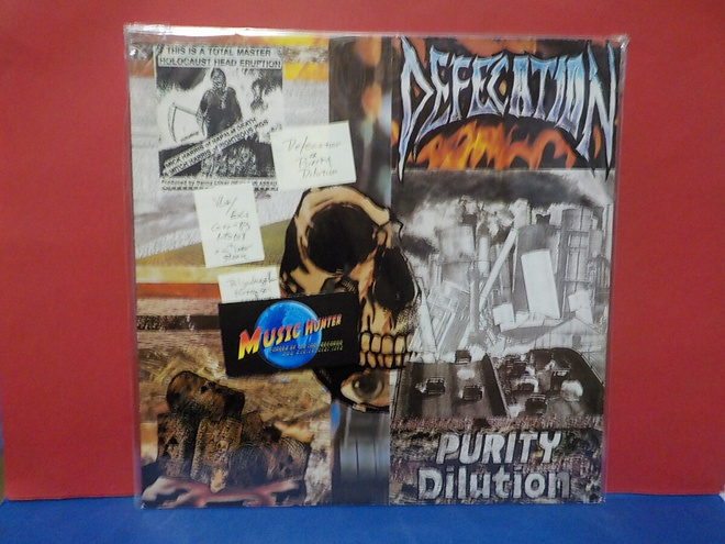 DEFECATION - PURITY DILUTION VG+/EX+ GER -89 PRESS LP