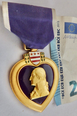 VANHA Mitali USA Purple Heart Virallinen Graco Awards G27