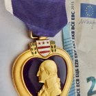 VANHA Mitali USA Purple Heart Virallinen Graco Awards G27 - pikkukuva 1