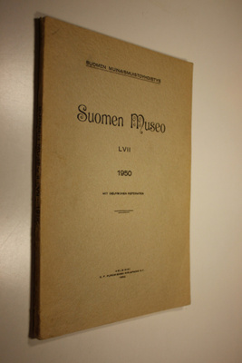 T.I. (toim.) Itkonen : Suomen museo LVII 1950