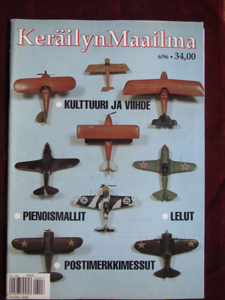 Keräilyn Maailma-lehti 6/96