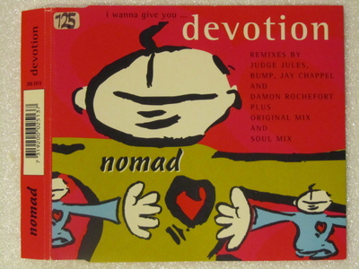 Nomad • (I Wanna Give You) Devotion CD Maxi-Single