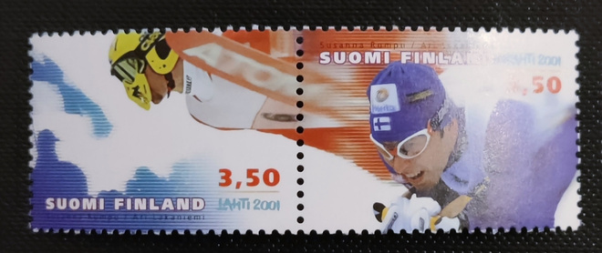 2001 Hiihdon MM-kisat merkkipari **